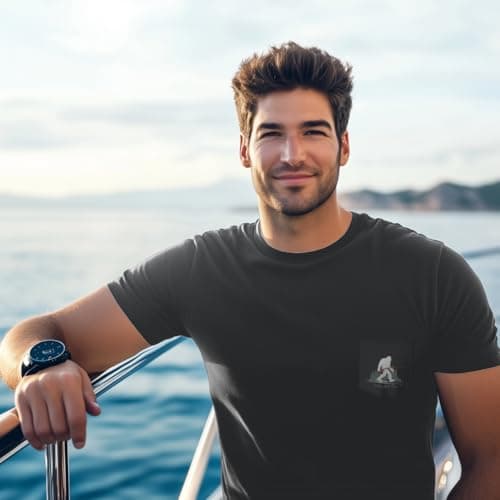 Palmyth Sun Protection Men's Short Sleeve Fishing Shirts UPF 50+ Rash Guard Tee
| Palmyth Men's Short Sleeve Sun Protec