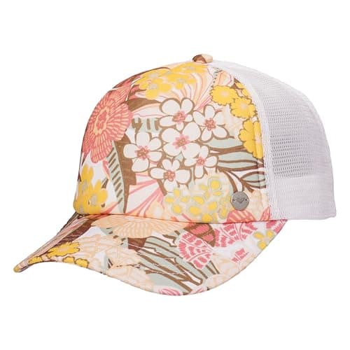 Roxy Women's WaterComeDown Trucker Hat Lightweight Breathable Summer Sun Protection Hat
Roxy Women's Water Come Down Tru — White Viva La Vida