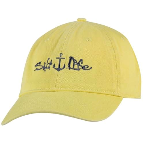 Salt Life Women's Signature Anchor Hat Feminine Design Perfect for Beach Days
| Salt Life Women's Signature Anchor Hat — Yellow