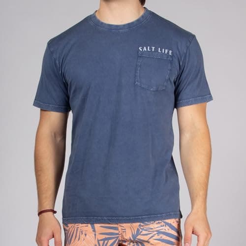 Salt Life Men's Comfortable Jungle Short Sleeve Tee for Casual Wear