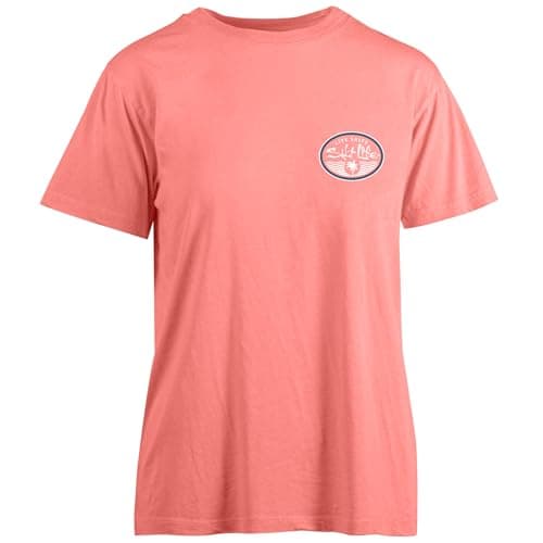 Salt Life Women's Stylish Short Sleeve Salt Wash Tee for Casual Summer Days
| Salt Life Women's Comfortable Short Sleev