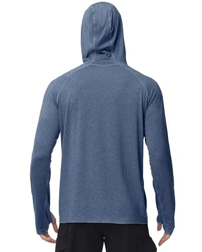 UPF 50+ Mens Fishing Shirts for Hiking and Running
| UV Sun Hoodie Long Sleeve Shirts for Fishing and Swimming
| Global