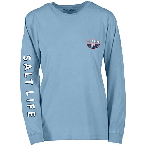 Salt Life Men's Comfortable Long Sleeve Boyfriend Tee for Casual Wear