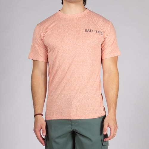 Salt Life Men's Breaker Short Sleeve Tee - Comfortable Casual Wear for Men - Beach and Casual Occasions - Soft Cotton Bl