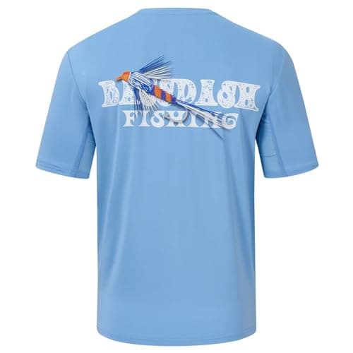Men's BASSDASH Graphic T-Shirts Short Sleeve Fishing Shirt UPF 50+ Moisture Wicking UV Sun Protection
| Men's BASSDASH — Carolina/Dry Fly