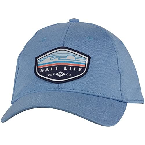 Salt Life Women's The Flash Hat + Summer Beach Wear + Beachgoers + Sun Protection + Wide Brim + UPF 50+ + Straw Hat + Su