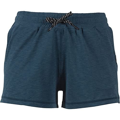 Salt Life Women's Juno Shorts for Casual Summer Wear Lightweight Comfortable High-Waist Swim Shorts — Blue Heather