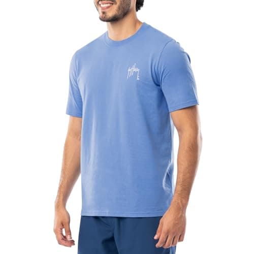 Guy Harvey Men’s Threadcycled Short Sleeve T-Shirt for Outdoor Adventures Comfort and Style