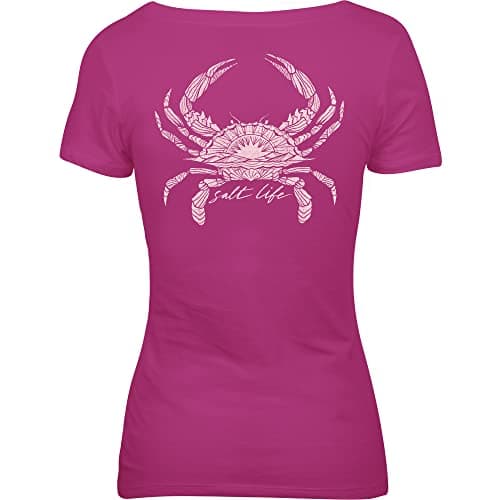 Salt Life Women's Tribal Crab Short Sleeve Fitted Tee for Summer Beach Fun
| Salt Life Women's Tribal Crab Short Sleeve
