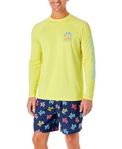 Life is Good Men's Long Sleeve Sun Shirt + UV Protection + ComfortableFit + Ideal for Outdoor Activities + Lightweight + — Here Comes the Sun