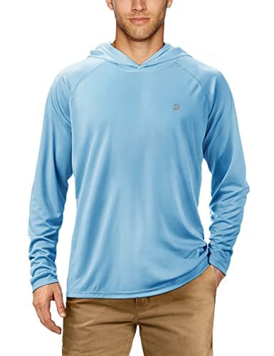 UPF 50+ Sun Protection Fishing Hoodie for Men Outdoor Activities
| Long Sleeve UV Protection Fishing Shirt for Men Suit