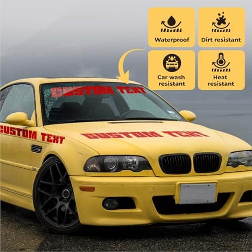 Personalized Name Custom Vinyl Sticker Car Window Decal - JDM Automotive Vinyl Lettering
| Custom Vinyl Sticker Boat Wi