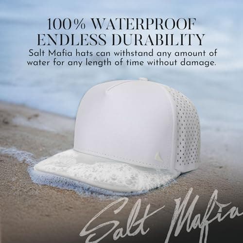 Salt Mafia Flat Brim Waterproof Hats for Men - Durable Surfer Hat for Men
| Salt Mafia Flat Brim Waterproof Hats for Me