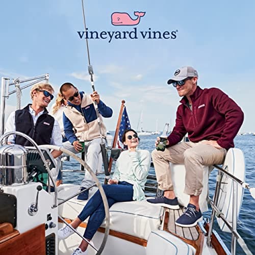 Vineyard Vines Men's Long Sleeve Vintage Whale Pocket T-Shirt Trendy Cotton Shirt for Casual Wear