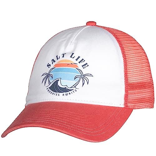 Salt Life Women's Summer Hat UV Protection Lightweight Breathable Beach Hat