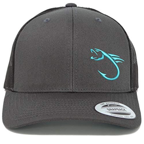 Love Sketches Embroidered Fishing Hat for Men & Women | Fish Trucker Hat Men Snapback Hats | Best Dad Fishing Gift