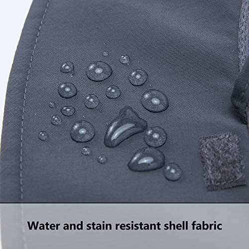 BASSDASH UPF 50+ Sun Fishing Hat for Men Water Resistant with Detachable Neck Flap Global Recycled Standard Global Recyc