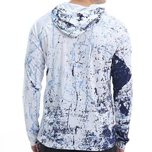 UPF 50+ Sun Protection Men's Hoodie Shirt for Fishing and Hiking
| Lightweight UPF 50+ Men's Hoodie Shirt for UV Protec