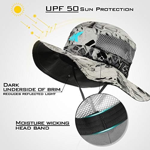 KastKing Sol Armis UPF 50 Boonie Hat - Sun Protection for Fishing, Beach & Hiking  
KastKing Sol Armis UPF 50 Boonie Hat
