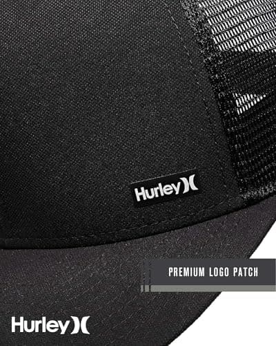 Hurley Men's H2O-Dri League Baseball Caps - Snapback Closure Classic Trucker Hats (S-XL)  
Hurley Men's H2O-Dri League B