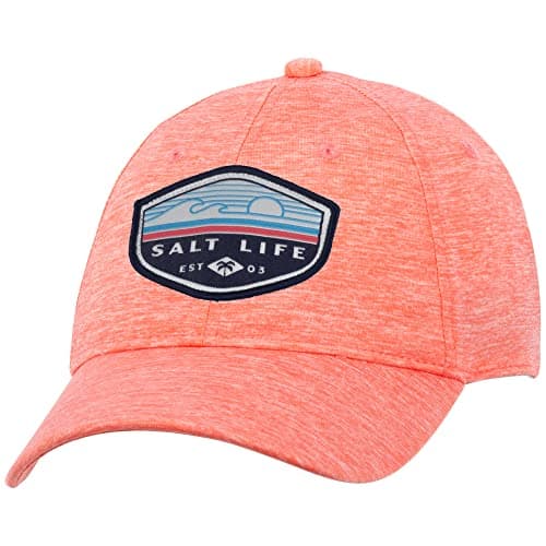 Salt Life Women's The Flash Hat + Summer Beach Wear + Beachgoers + Sun Protection + Wide Brim + UPF 50+ + Straw Hat + Su — Flamingo
