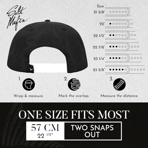 Salt Mafia Waterproof Hats for Men
| Salt Mafia Poly-Flat Brim Surfer Hat for Men
| Salt Mafia Waterproof Poly-Flat Bri