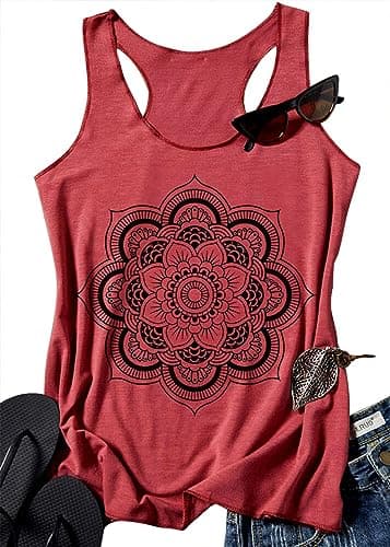 GEMLON Women's Summer Tank Tops for Women in Loose Graphic Basic Casual Shirts
| GEMLON Loose Summer Sleeveless Tank To — K Watermelon