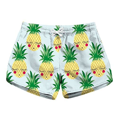 Honeystore Women's Casual Quick Dry Swim Trunks for Beach Goers
| Honeystore Women's Casual Print Boardshorts for Beach — Baby Blue 6003