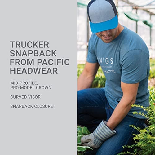 Pacific Headwear Snapback Trucker: Stylish Unisex Cap for Everyday WearComfortable All-Day Cap for Men and WomenSnapback