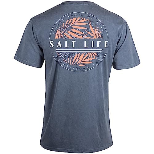 Salt Life Men's Comfortable Jungle Short Sleeve Tee for Casual Wear