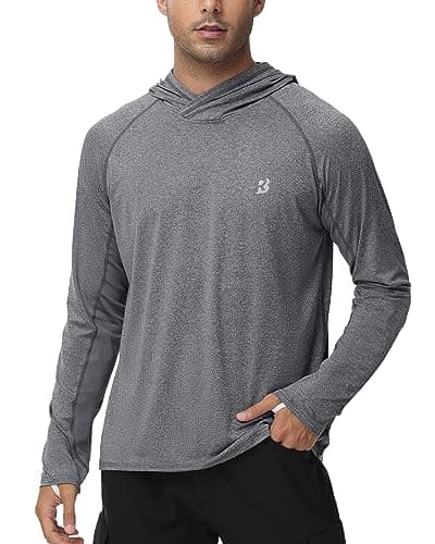 UPF 50+ Mens Fishing Shirts for Hiking and Running
| UV Sun Hoodie Long Sleeve Shirts for Fishing and Swimming
| Global — A01-dark Gray