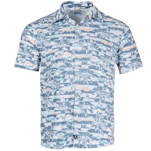 Salt Life Men's Sun Protection Woven Short Sleeve Performance Tee
| Salt Life Men's Comfortable Breathable Woven Short — Elemental Blue