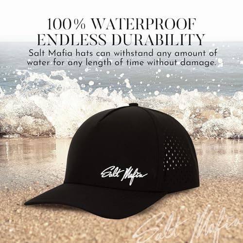 Salt Mafia Men's Waterproof Snap Back Curved Brim Surfer Hat
| Salt Mafia Men's Waterproof Hats for Surfers
| Salt Mafi
