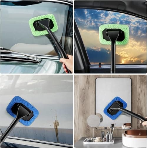 Windshield Cleaning Wand for Auto Window Cleaner
| Reusable Windshield Cleaning Cloths for Car Interior
| Dirty Car Was