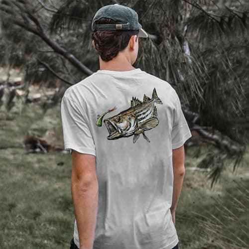 Palmyth Men's Short Sleeve Sun Protection UPF 50+ Fishing Shirt SPF T-Shirt
| Palmyth Men's Fishing Shirt Short Sleeve