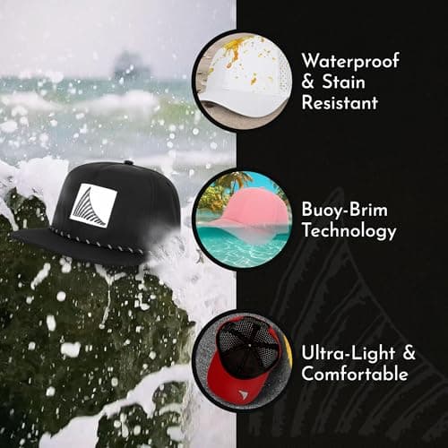 Salt Mafia Waterproof Hats for Men
| Salt Mafia Poly-Flat Brim Surfer Hat for Men
| Salt Mafia Waterproof Poly-Flat Bri