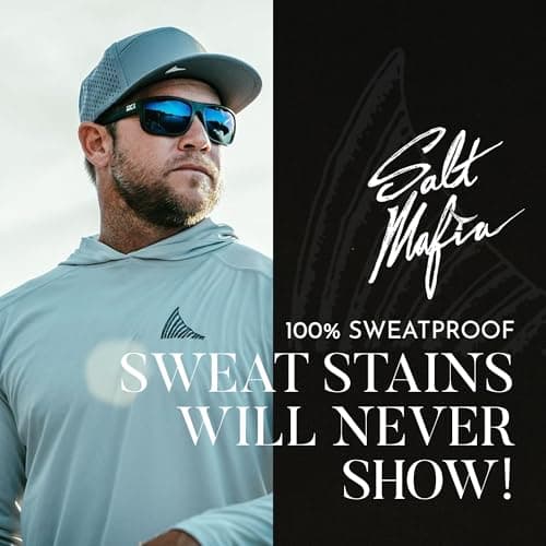Salt Mafia Performance Waterproof Snapback Hat for Men - Surf and Outdoor Adventures