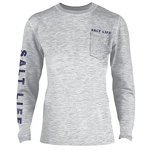 Salt Life Men's High Performance Long Sleeve Tee for Outdoor Adventures
| Salt Life Men's Ride Or Die Long-Sleeve Pocke