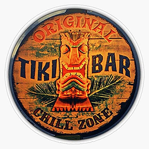 Tiki Bar Waterproof Laptop Window Decal for Outdoor Use
| Waterproof Tiki Bar Sticker for Laptop Bumper Protection
| Ou