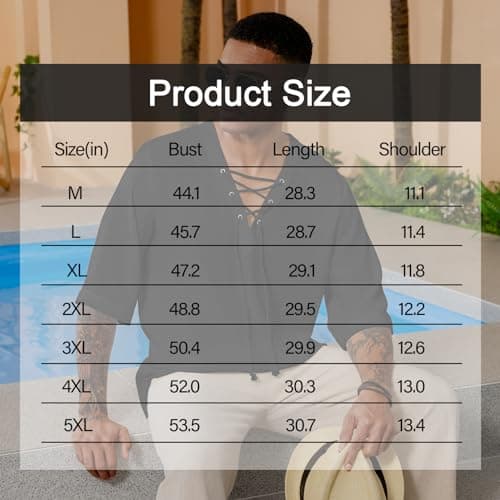 Rela Bota Men's V-Neck Short Sleeve Beach Shirt Printing Yoga Top
| Rela Bota Men's Short Sleeve Beach V-Neck Drawing S