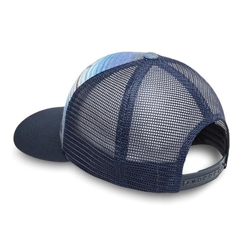 Costa Del Mar Mens Baja Blue Baja Blue Trucker Hat for Outdoor Adventures Perfect Sun Protection One Size