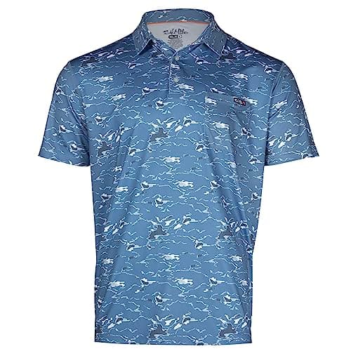 Salt Life Men's Tactical Camo Short Sleeve Performance Pocket T-Shirt
| Salt Life Men's Tactical Camouflage Short Sleev — Elemental Blue
