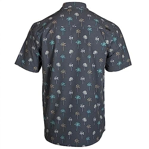 Salt Life Men's Comfortable Palm Solo Woven Short Sleeve Performance Tee for Outdoor Activities
| Salt Life Men's Styli