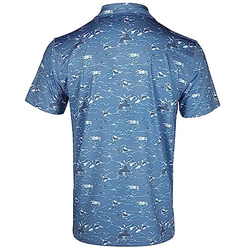 Salt Life Men's Tactical Camo Short Sleeve Performance Pocket Polo Tee for Outdoor Adventures
| Salt Life Men's Tactica