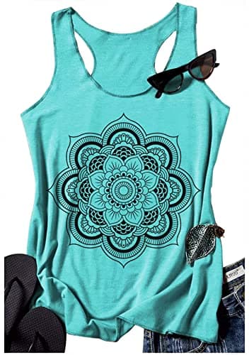 GEMLON Women's Summer Tank Tops for Women in Loose Graphic Basic Casual Shirts
| GEMLON Loose Summer Sleeveless Tank To — K Teal