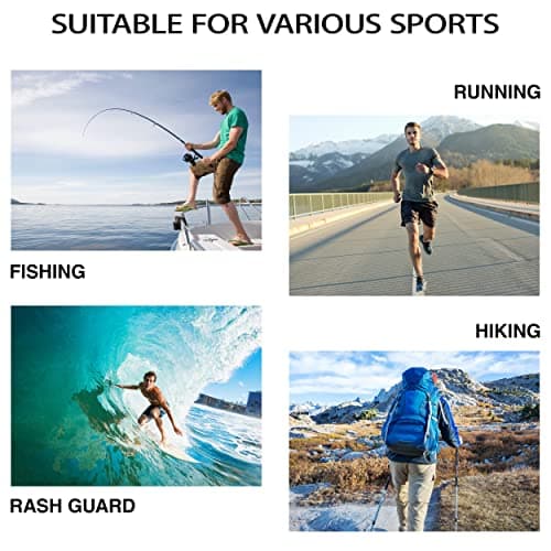 UPF 50+ Sun Protection Men's Hoodie Shirt for Fishing and Hiking
| Lightweight UPF 50+ Men's Hoodie Shirt for UV Protec