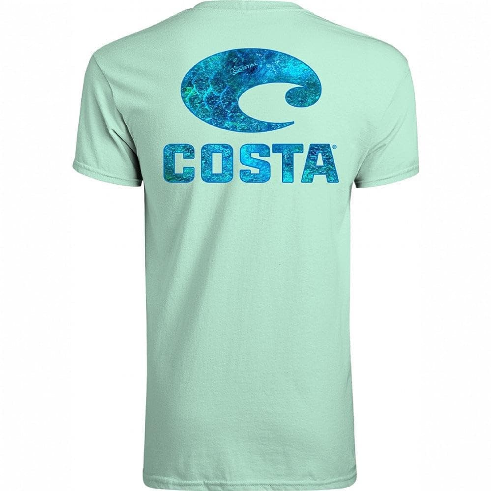 Costa Del Mar Men's Mossy Oak Short Sleeve Crewneck T-Shirt for Outdoor Adventures Comfort and Style