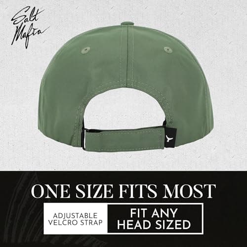 Salt Mafia Waterproof Hats for Men - Stylish & Cool Hats with Velcro Back Curve