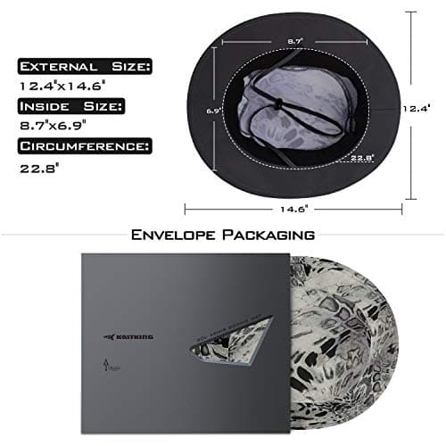 KastKing Sol Armis UPF 50 Boonie Hat - Sun Protection for Fishing, Beach & Hiking  
KastKing Sol Armis UPF 50 Boonie Hat