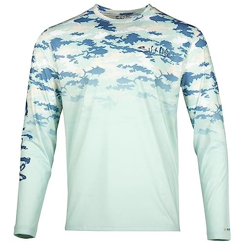 Salt Life Men's Performance Long Sleeve Tee for Aquatic Activities Top Sellers